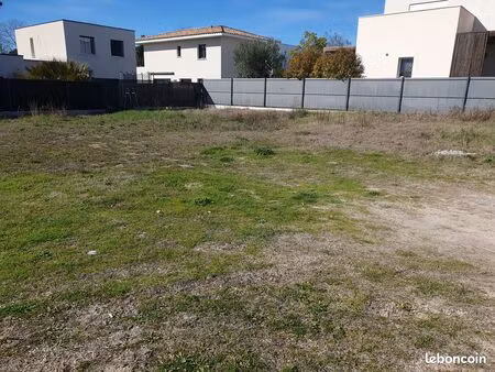 vente terrain constructible viabilisé