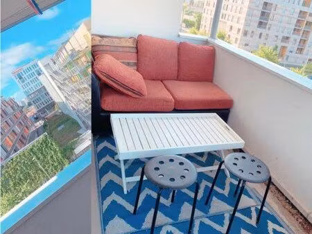 grand t2 lumineux dernier étage