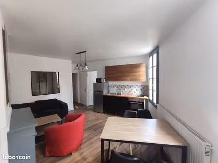 2 pièces meublé renové