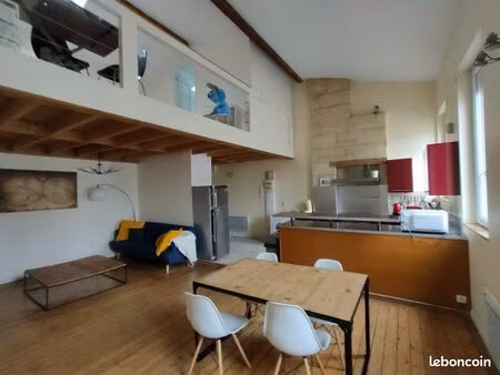 superbe loft de 63 m2 prêt des quais et du tram