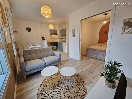 appartement t1 bis de 34 m²  tours nord