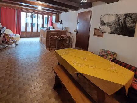 vésubie - centre village grand 3 pièces lumineux