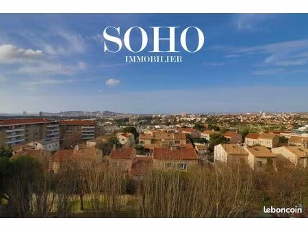 t4 traversant avec vue panoramique + 2 parkings + cave