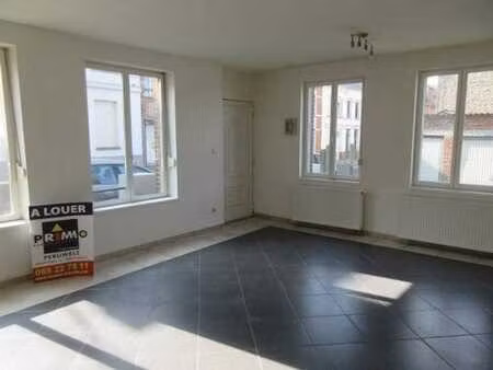 appartement rez-de-chaussée d'une chambre de +/- 62m²