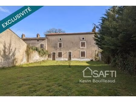 vente maison 4 pièces 110 m² saint-maixent-l’école (79400)