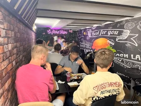 vente fond de commerce snack restaurant