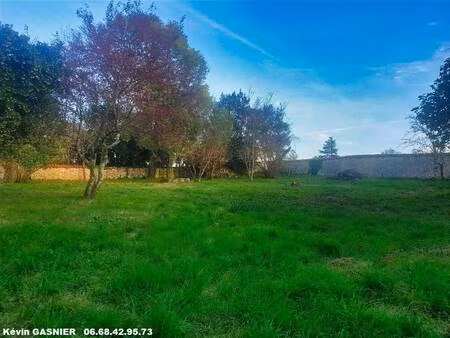 terrain constructible viabilisé à vendre