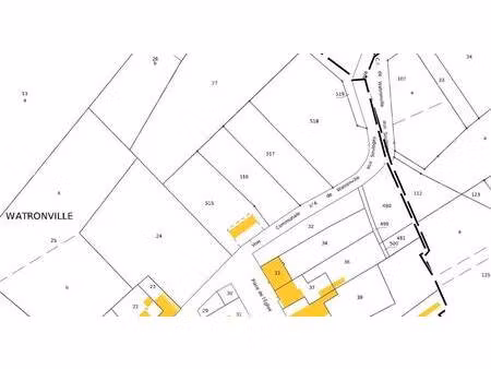 terrain constructible à vendre