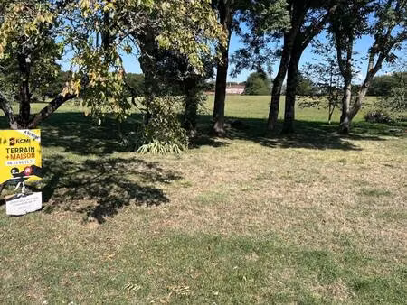 terrain constructible à vendre