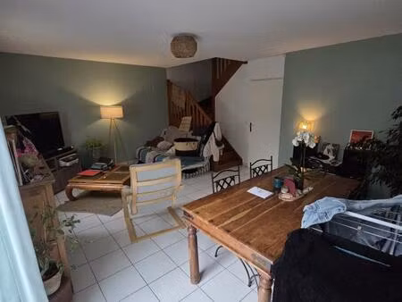 maison duplex 4 pièces avec jardin  terrasse  garage et stationnement – proche tram