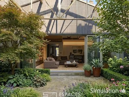 maison loft avec terrasse à aménager coeur de ville