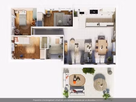 appartement 4 pièces