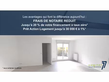 appartement 5 pièces en duplex + emplacement de stationnement