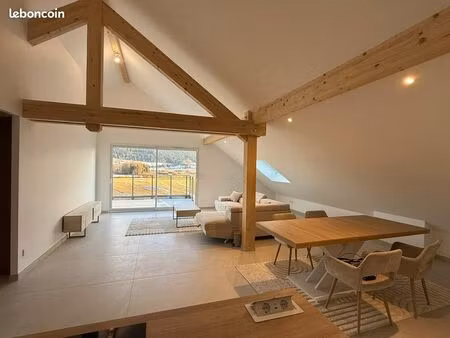 appartement meublé a morteau - avec vue sur tout le val de morteau