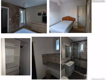 à louer – appt 2p meublé climatisé 35 m² dans un cadre calme et verdoyant 1150 charges com