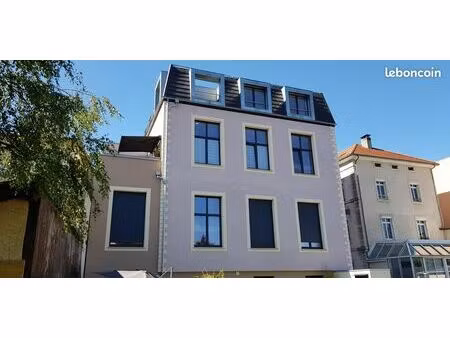 f3 duplex atypique delle centre immeuble très récent terrasse  garage  parking  cave-celli