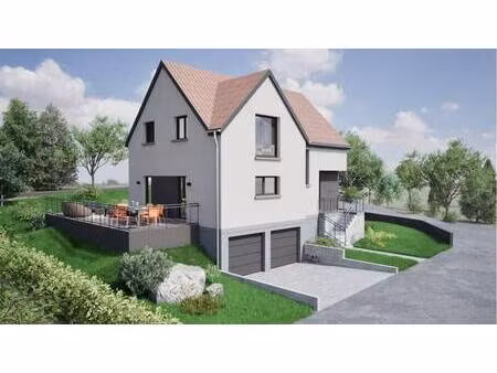 terrain avec maison neuve à vendre