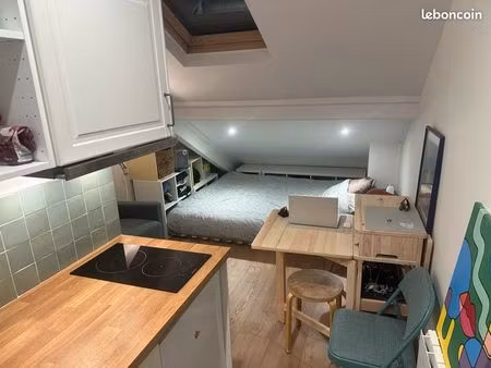 studio meublé 15 25 m² – saxe-gambetta – idéal étudiant / pied-à-terre
