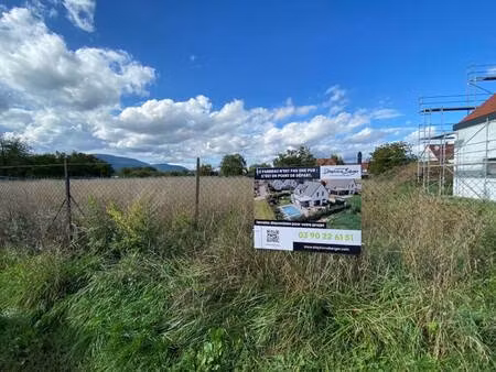 terrain constructible à vendre