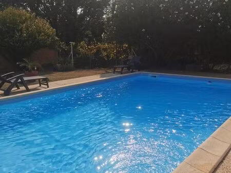 maison + studio avec piscine