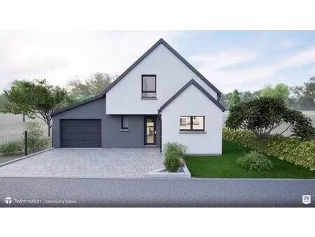 terrain avec maison neuve à vendre