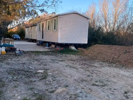 var terrain + 2 mobil home