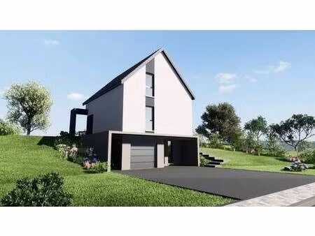 terrain avec maison neuve à vendre