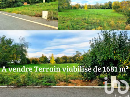 vente terrain 1681 m² villefranche-d’albigeois (81430)