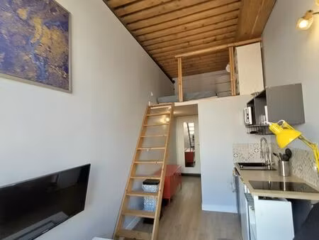 studio meublé 1 pièce 18 m² idéal locatif