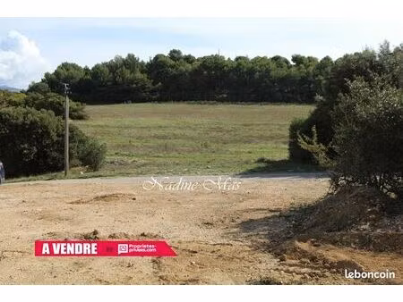 terrain 1 650 m² plan d aups sainte baume