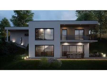 terrain avec maison neuve à vendre