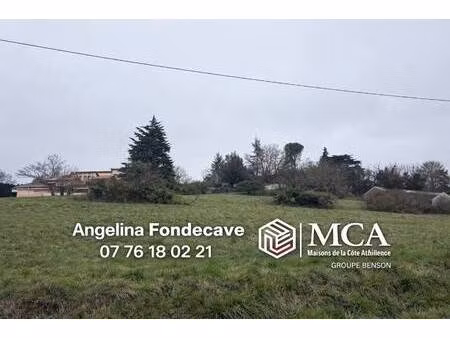 terrain constructible à vendre