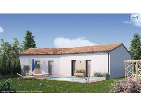 terrain avec maison neuve à vendre