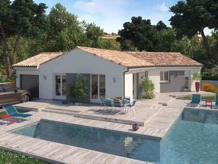 terrain avec maison neuve à vendre