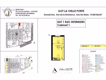 commerce santé 27 m²