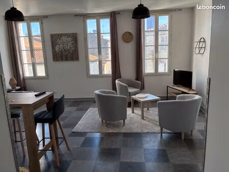 2 appartements 31m2 et 62m2 centre historique