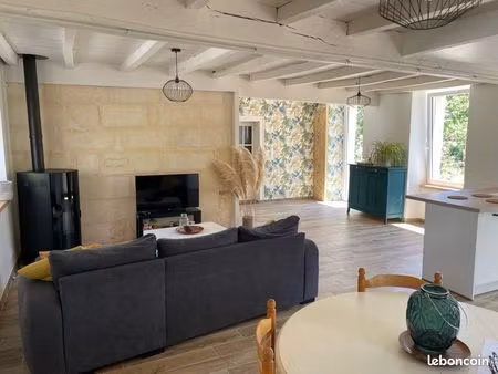 authentique charentaise rénovée 73m2