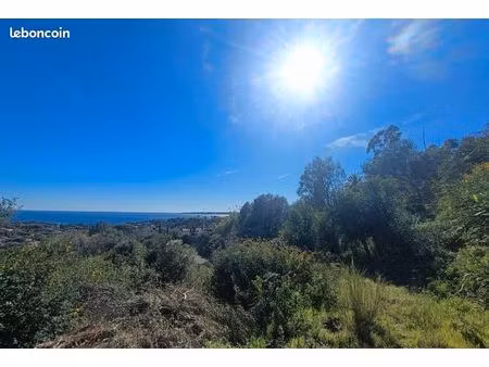 terrain 1 642 m² les issambres