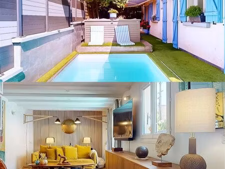 maison avec piscine qui s'auto-finance en vivant dedans - 8% de rentabilité