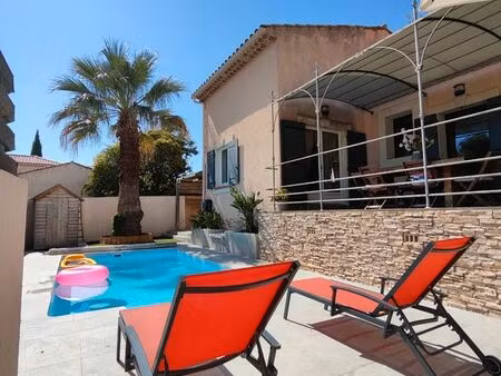 villa avec piscine au calme