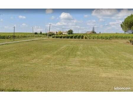 terrain 1 050 m² bussac foret