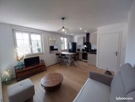 appartement meublé t2 38m2 entièrement rénové