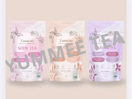 projet marque de thé e-commerce