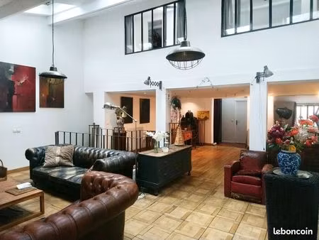 maison mitoyenne type loft dans une petite copropriété