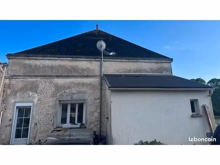 maison évolutive avec fort potentiel – 84 88 m² + projet 210 m² – 220 000 nv – longèves (1