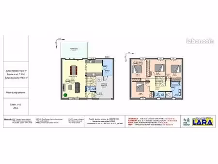 maison 5 pièces 112 m²