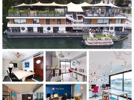 location sublimesbureaux sur bateaux sur seine