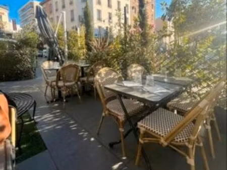vente restaurant avec terrasse plein sud - boulogne billancourt