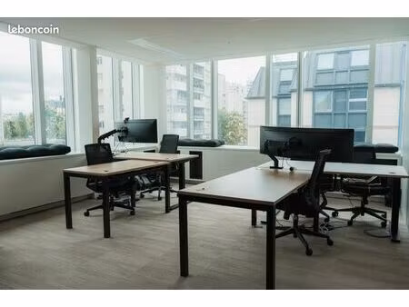 sous-location 350m² décomposés au travers de 160m² d’espaces de travail au 4ᵉ étage du bât