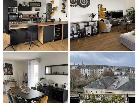 appartement-centre ville -4 pièces avec terrasse -112m2